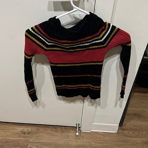 Striped soft sweater